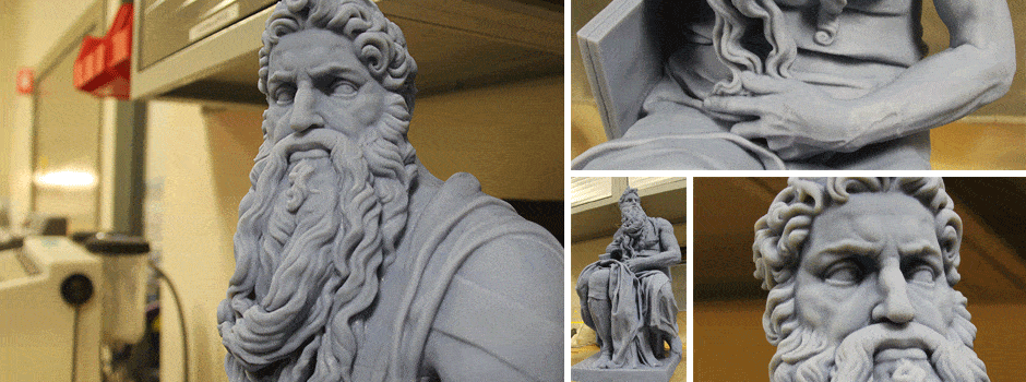 MICHELANGELO D Printing Michelangelo