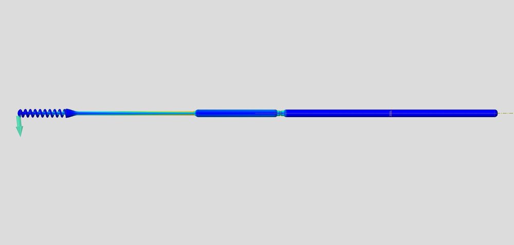 Swab+FEA+Static+Stress+with+Constraints